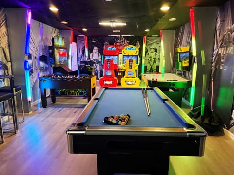 Welcome To Disney Magik ONE!  Incredible Star Wars Theme Arcade-Play Pool, Air Hockey, Foosball, Arcade Games