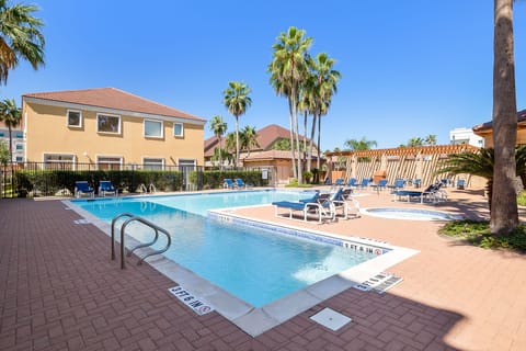 Relax poolside under the South Padre Island sunshine.