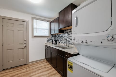 Washer and dryer in unit 