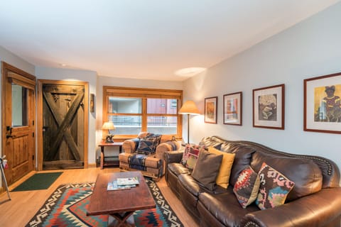 Cosy cabin style decor.