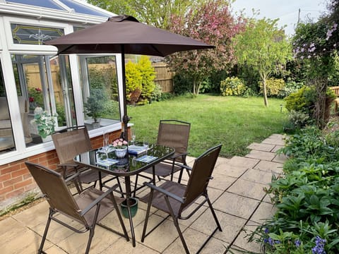 Rear Garden Patio - Can be accessed from the Lounge