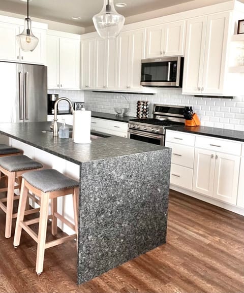 Fully stocked kitchen