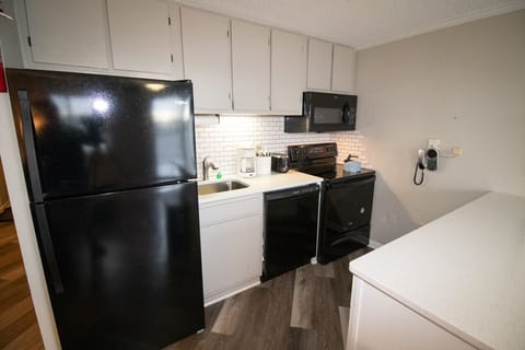 Updated kitchen with new appliances