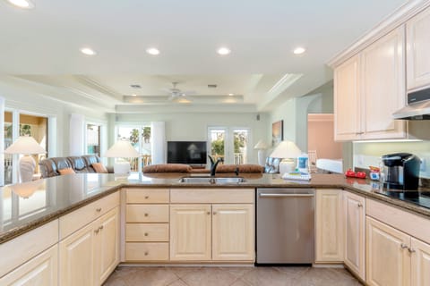 Always stay close to your family, even when in the kitchen