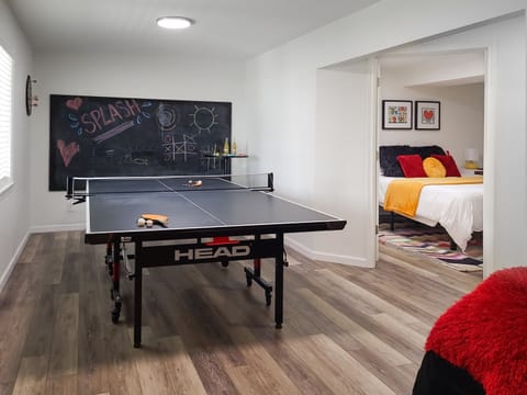 Ping Pong, ChalkBoard Wall, Darts OH MY!