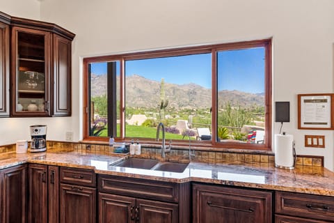 Filtered water and stunning views.