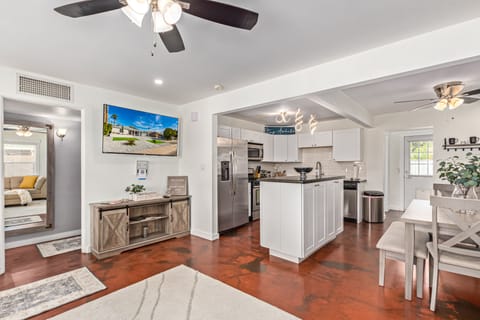 Open Living, Dinning, Kitchen