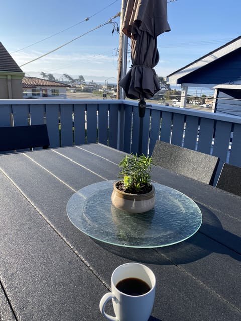 Have dinner outside or enjoy a cold beverage