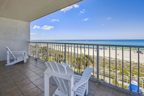 Furnished Gulf Front Balcony