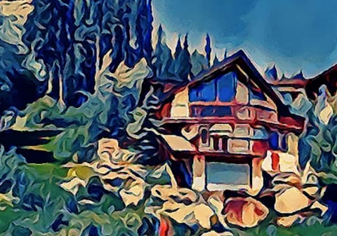Pinetree Chalet is on the slopes of Tod Mountain