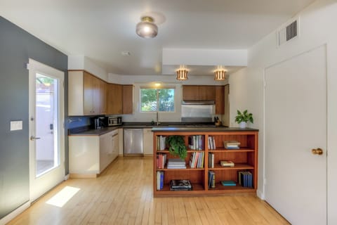 Kitchen with side entrance available