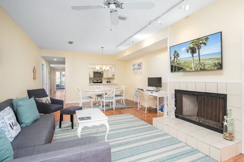 Open Concept Space - Fireplace