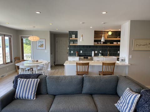 Open concept for large group fun. 