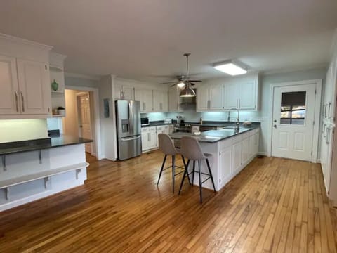 Large kitchen with great space for all that join you to prepare delicious meals