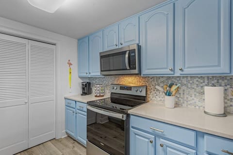 Kitchen.  Note: folding door goes to the laundry room.