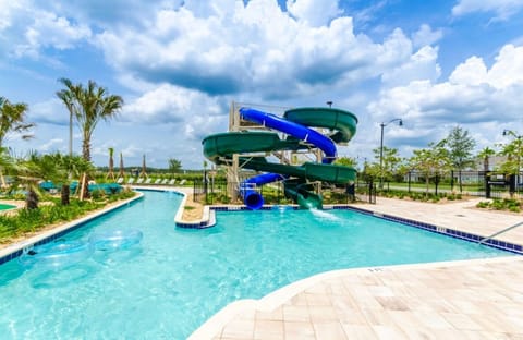 3 story high water slides!