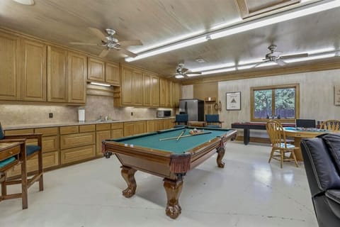 Spacious Game Room with Pool Table & More