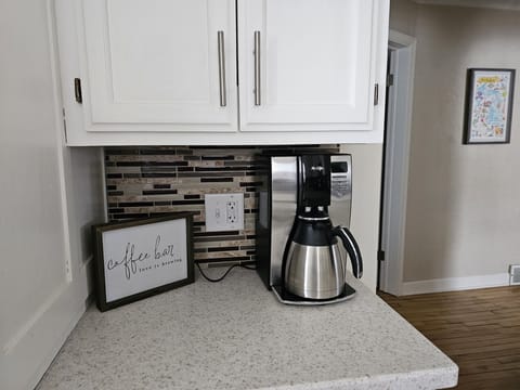 Full sized coffee maker