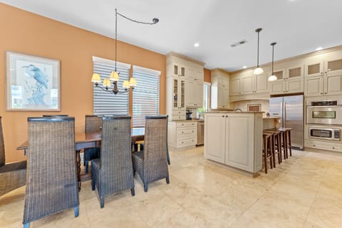 Spacious Kitchen and Dining Area