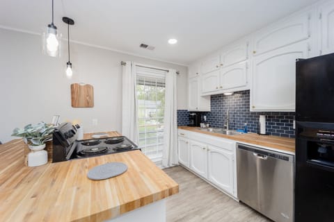 Open concept kitchen