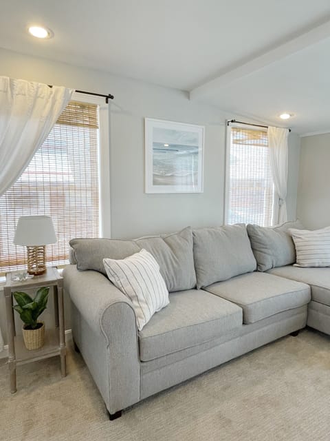 Relax in the comfortable living room