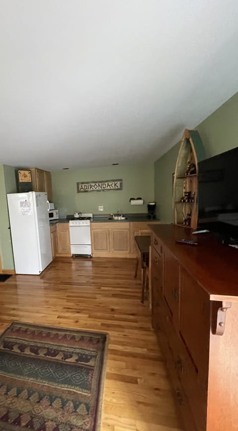 Full kitchen/living room combo