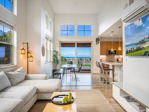 Open Living and Dining