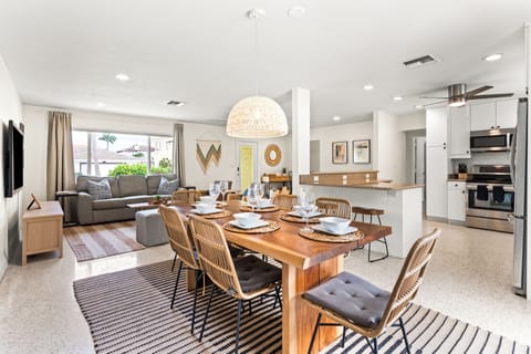 Dine in delight! ️ Create lasting memories around our beautiful dining table.