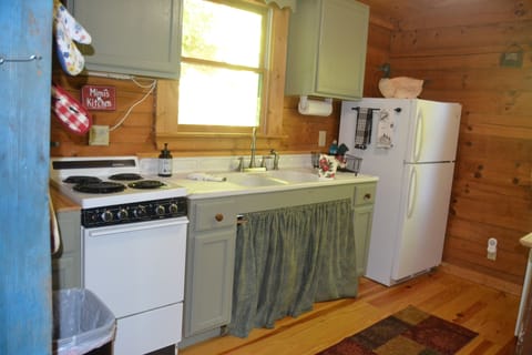 This quaint kitchen has everything you'll need