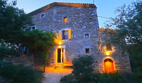 The main house - by night