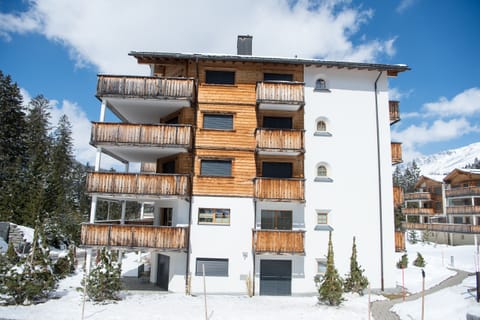 Exterior view of residential building