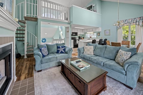 Living Room with Sofa Bed