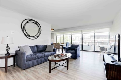 Spacious lounge with plenty of natural light