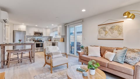 Main Floor - Kitchen, Living Room, and Dining Area