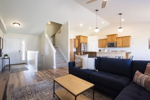 Front entry opens to the great room. 