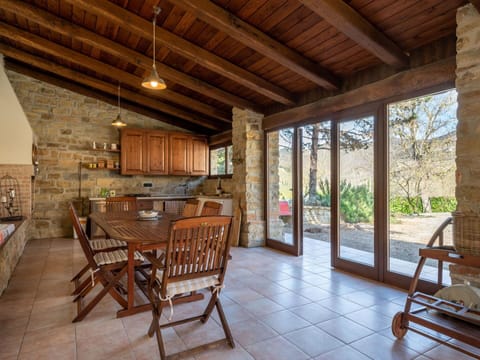 Furniture, Property, Building, Wood, Porch, Living Room, Beam, Wood Stain, Chair, Flooring