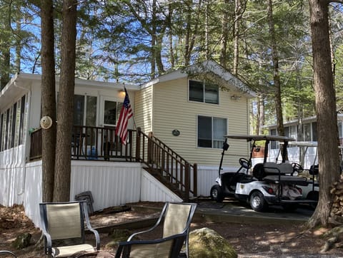 Two golf carts available as add-ons