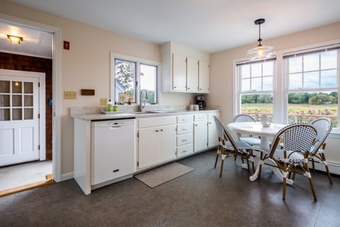 Beautiful renovated kitchen with quartz countertops