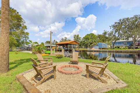 Canal-Front | Fire Pit | Private Dock