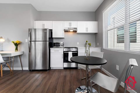 Work desk and dining area