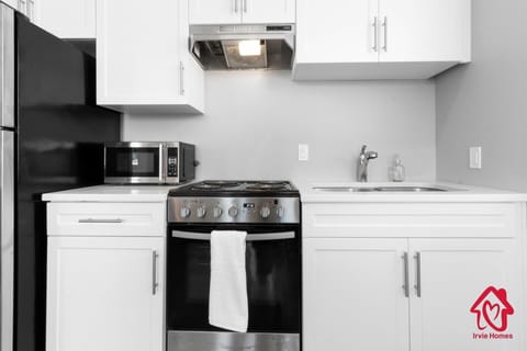 Fully stocked kitchen