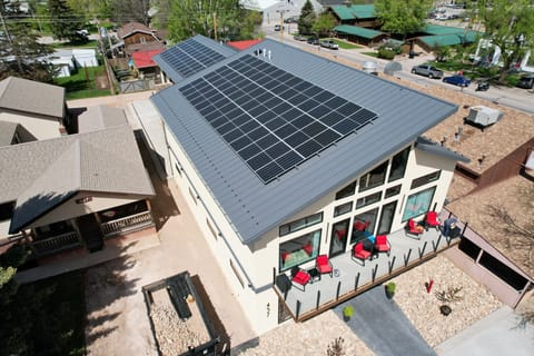 Front exterior view of building
Photo credit: Mitch Kessenich