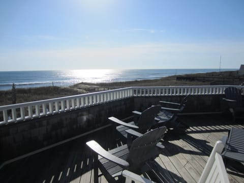 Good luck finding a better spot for daily dolphin views