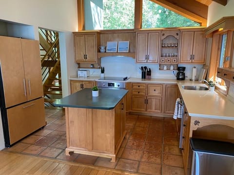 Fully stocked kitchen 