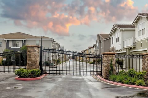 Gated townhomes offering privacy & peace & security