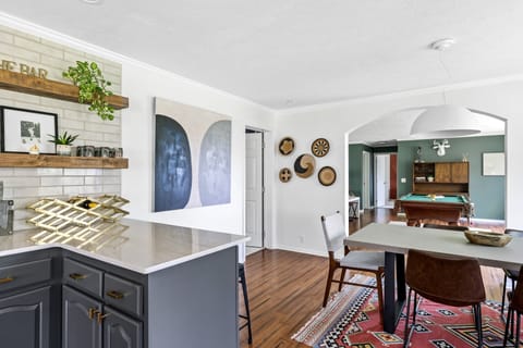 Colorful decor and comfortable accommodations make The Birdcage the perfect escape.