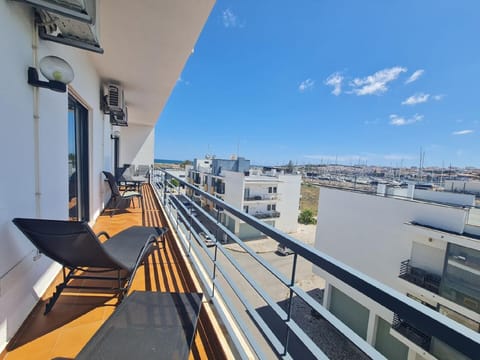 Balcony with sea view