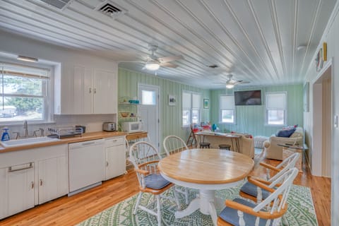 Open Kitchen and Living Room