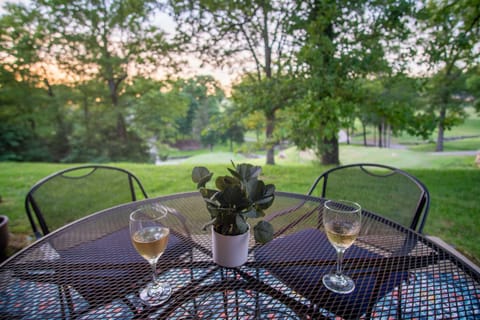 Enjoy a beverage while you enjoy the view.