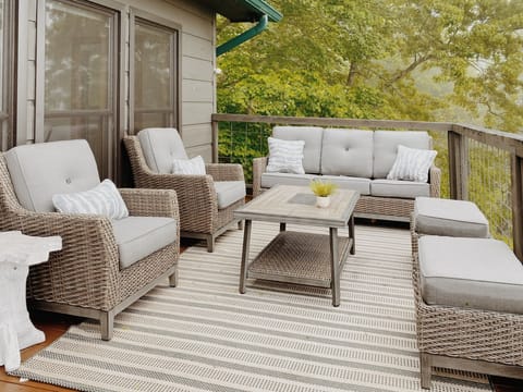 Gorgeous outdoors seating area
